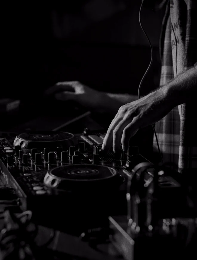 Vision mixer in use